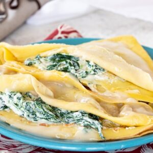 Crespelle Ricotta e Spinaci