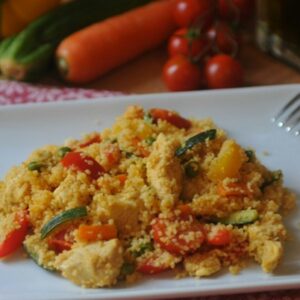 Pollo Speziato con Cous Cous